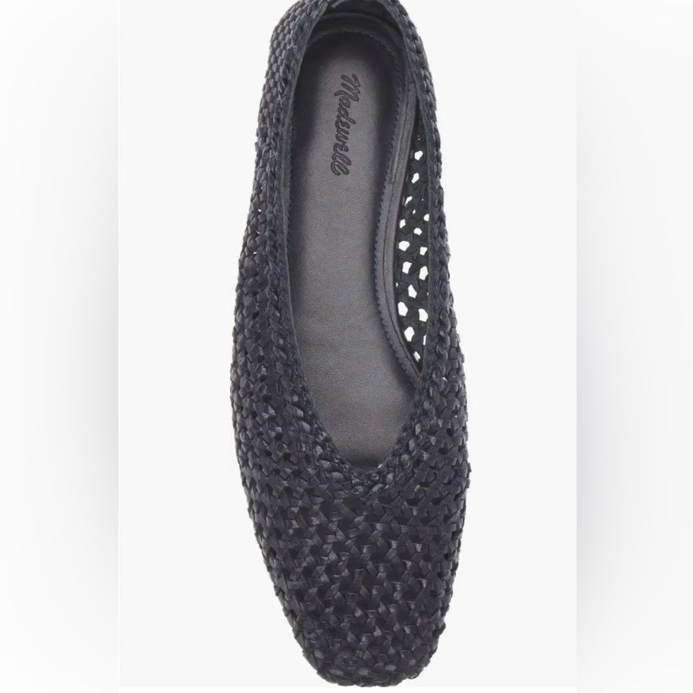 Madewell Mylie Hand Woven Leather Ballet Flats 8.5 - Picture 5 of 7